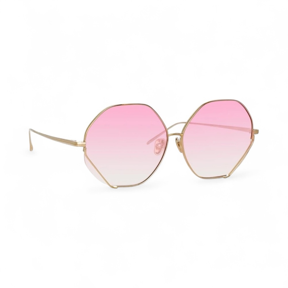 Linda Farrow - Fawcet Hexagon Sunglasses